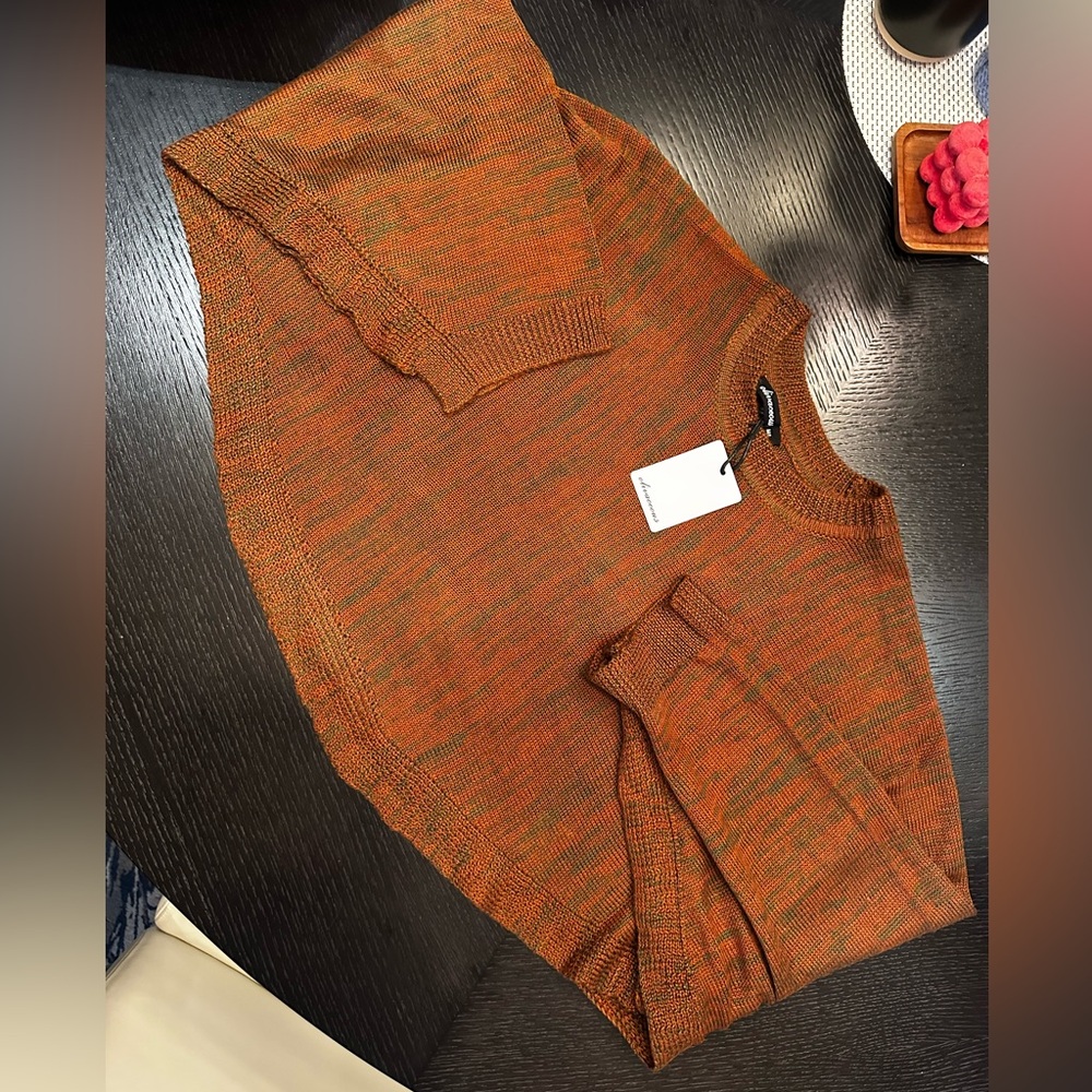NWT Olivaceous cape like sweater